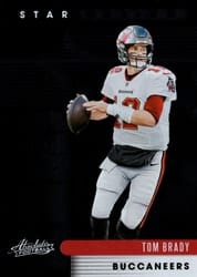 2020 Panini Absolute Star Gazing Tom Brady #2 card