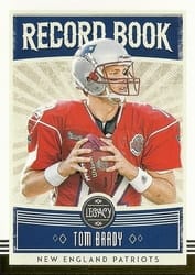 2020 Panini Legacy Record Book Tom Brady #RB-TB3 card
