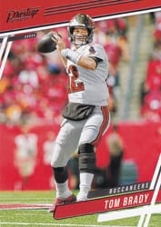 2020 Panini Prestige Base Set Tom Brady #40 card