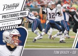 2020 Panini Prestige Prestigious Pros Tom Brady #PP-TB card