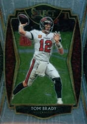 2020 Panini Select Base Set Tom Brady #101 card
