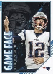 2020 Score Game Face Tom Brady #GF-TB card