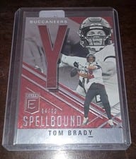 2021 Donruss Elite Spellbound Tom Brady #S-Y card