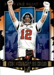 2021 Donruss The Champ Is Here Tom Brady #CIH-1 card