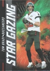 2021 Panini Absolute Star Gazing Tom Brady #1 card