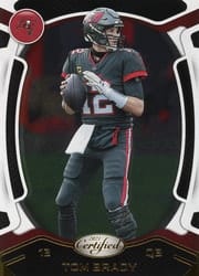 2021 Panini Certified Base Set Tom Brady #86 card