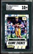 2021 Panini Contenders Draft Picks Tom Brady #8 card