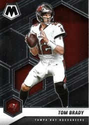 2021 Panini Mosaic Base Set Tom Brady #186 card