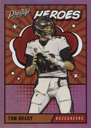 2021 Panini Prestige Heroes Tom Brady #HE-5 card