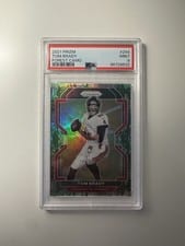 2021 Panini Prizm Tom Brady Forest Camo Prizm #294 card