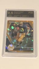 2021 Panini Prizm Draft Picks Tom Brady Orange Ice Prizm #6 card