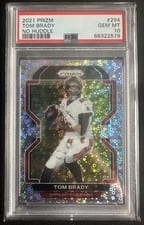 2021 Panini Prizm No Huddle Tom Brady #294 card