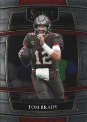 2021 Panini Select Base Set Tom Brady #1 card