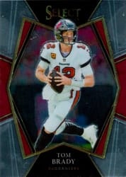 2021 Panini Select Base Set Tom Brady #101 card