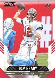 2021 Score Base Set Tom Brady #12 card