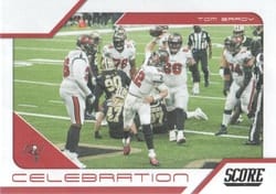 2021 Score Celebration Tom Brady #C3 card