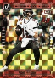 2022 Donruss Action All-Pros Tom Brady #AP-2 card
