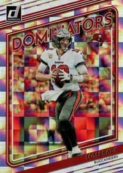 2022 Donruss Dominators Tom Brady #D24 card