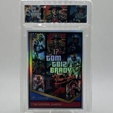 2022 Donruss Elite Goatbound Tom Brady #GB-TB12 card