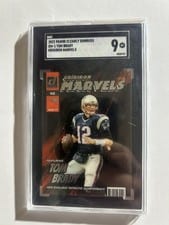 2022 Donruss Gridiron Marvels Tom Brady #GM-1 card