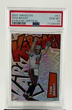 2022 Panini Absolute Kaboom Tom Brady #K1 card