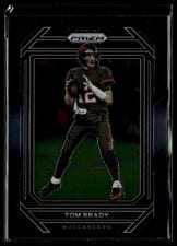 2022 Panini Chronicles Prizm Black Tom Brady #PB-2 card