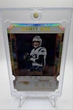 2022 Panini Contenders Admit One Tom Brady #AO-TBR card