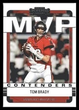 2022 Panini Contenders MVP Tom Brady #MVP-TBR card