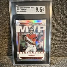 2022 Panini Contenders Optic MVP Contenders Tom Brady #MVP-8 card