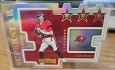 2022 Panini Contenders Superstar Die Cuts Tom Brady #SDC-TBR card
