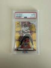 2022 Panini Mosaic Tom Brady Gold Sparkle #291 card