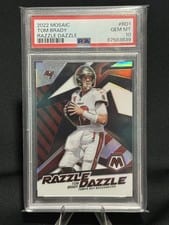 2022 Panini Mosaic Razzle Dazzle Tom Brady #RD-1 card