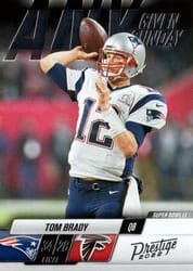 2022 Panini Prestige Any Given Sunday Tom Brady #1 card