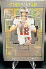 2022 Panini Prestige Decorated Tom Brady #DE-5 card