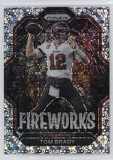 2022 Panini Prizm Fireworks Tom Brady #F-3 card