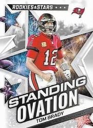 2022 Panini Rookies & Stars Standing Ovation Tom Brady #SO-1 card