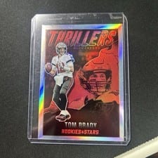 2022 Panini Rookies & Stars Thrillers Tom Brady #TH-4 card