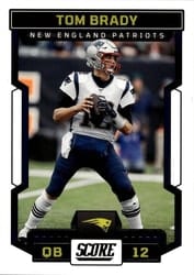 2023 Score Base Set Tom Brady #287 card