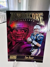 2023 Score Hardscore Tom Brady #25 card