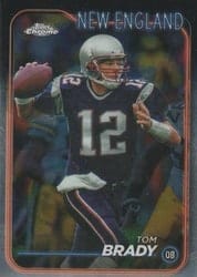 2024 Topps Chrome Base Set Tom Brady #120 card