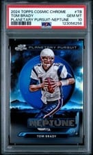 2024 Topps Chrome Cosmic Planetary Pursuit - Neptune Tom Brady #PPN-TB card