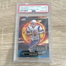 2024 Topps Chrome Cosmic Planetary Pursuit - Sun Tom Brady #PPSU-TB card