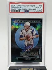 2024 Topps Chrome Cosmic Planetary Pursuit - Uranus Tom Brady #PPU-TB card