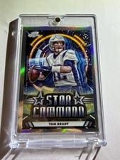 2024 Topps Chrome Cosmic Star Command Tom Brady #SC-16 card