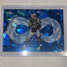Tom Brady 2025 Topps Chrome Sapphire Infinite Sapphire card