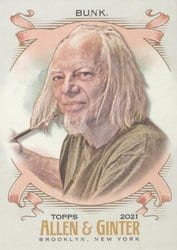 2021 Topps Allen & Ginter Base Set Tom Bunk #250 card