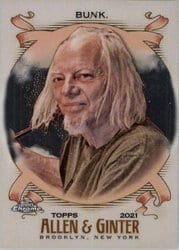 2021 Topps Allen & Ginter Chrome Base Set Tom Bunk #250 card