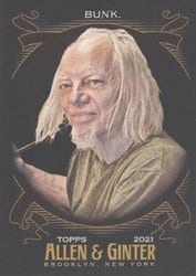 2021 Topps Allen & Ginter X Base Set Tom Bunk #250