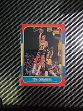 1986 Fleer Tom Chambers #15 card