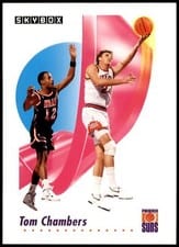 1991-92 SkyBox Base Set Tom Chambers #223 card